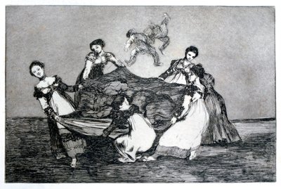 Enigma femminile, 1819-1823 da Francisco de Goya