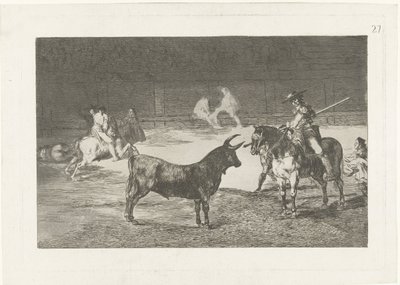 Fernando del Toro sfida un toro da Francisco de Goya