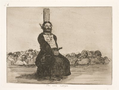 Per un coltello (34) da Francisco de Goya