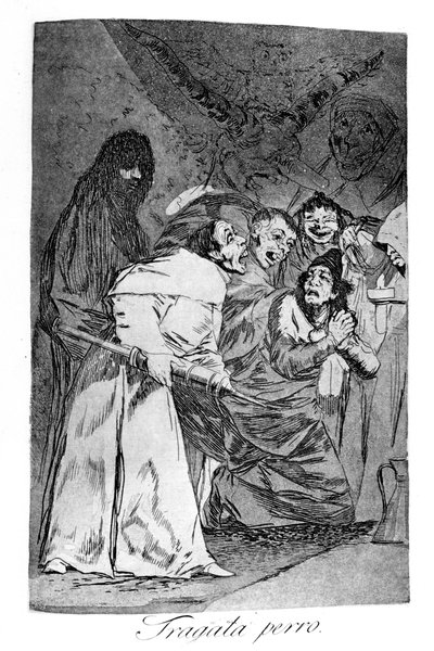 Fragata perro, 1799 da Francisco de Goya