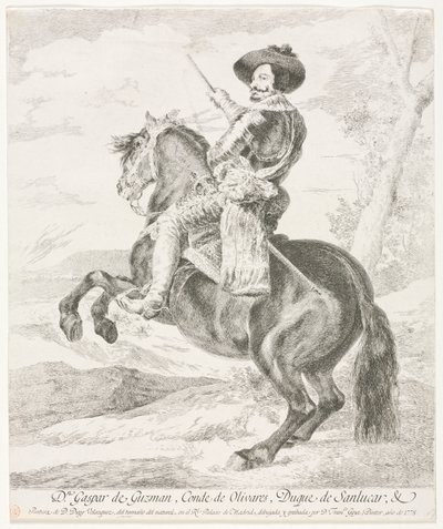 Gaspar de Guzman da Francisco de Goya