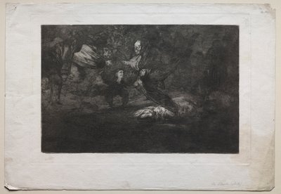 Dio li crea e loro si accoppiano da Francisco de Goya