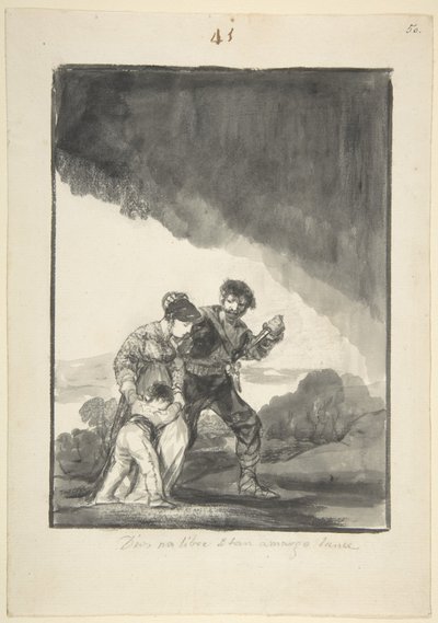 Dio ci Salvi da un Destino così Amaro da Francisco de Goya