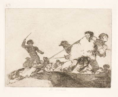 Se lo meritava (29) da Francisco de Goya
