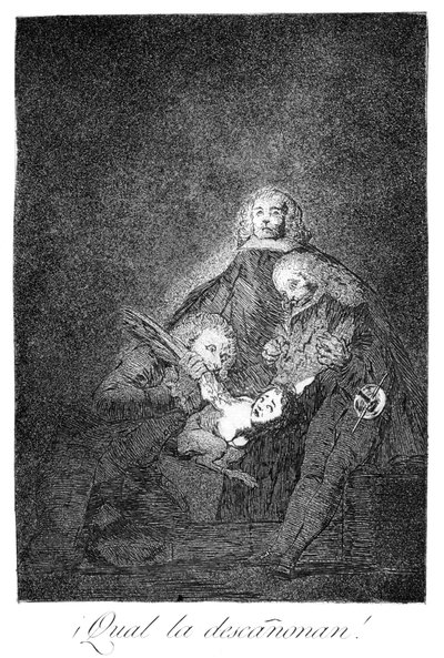 Come la spennano! da Francisco de Goya