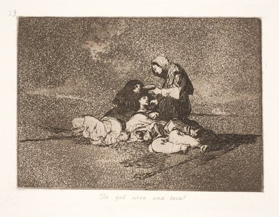 Cosa serve una sola tazza? (59) da Francisco de Goya