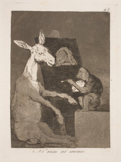 Né più né meno da Francisco de Goya