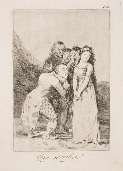 Quale offerta da Francisco de Goya