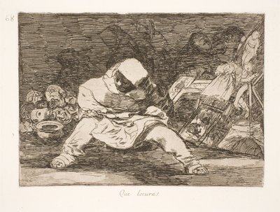 Che follia! (68) da Francisco de Goya
