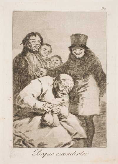 Perché nasconderli? da Francisco de Goya
