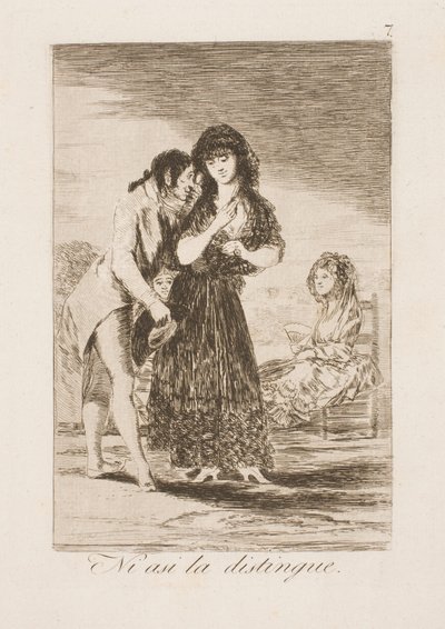 Nemmeno in questo modo la riconosce da Francisco de Goya