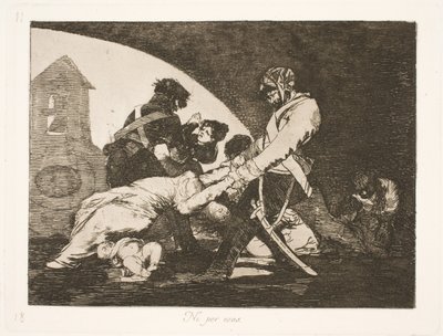 Non da loro (11) da Francisco de Goya