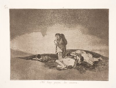Nessuno ad aiutare (60) da Francisco de Goya