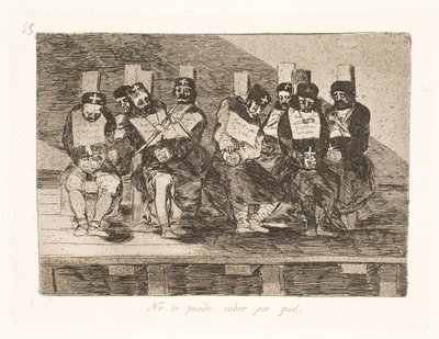 Nessuno sa perché (35) da Francisco de Goya