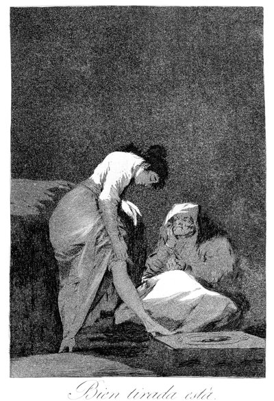 È ben teso, 1799 da Francisco de Goya