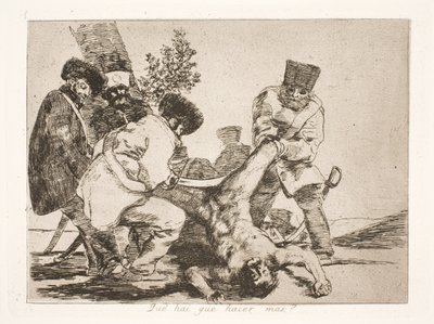 Si può fare di più? (33) da Francisco de Goya