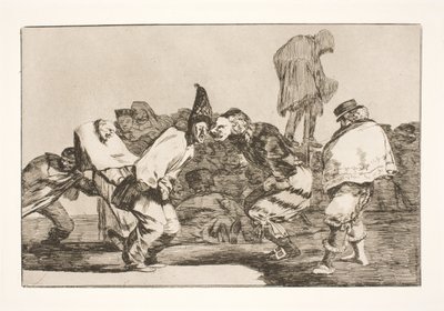 La follia del carnevale (Divertiti, carnevale, perché domani sarà cenere) da Francisco de Goya