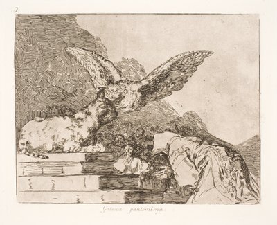 Pantomima dei gatti (73) da Francisco de Goya