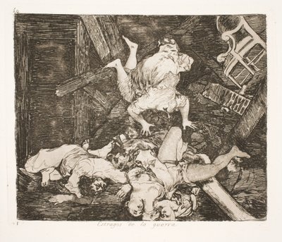 Gli orrori della guerra (30) da Francisco de Goya