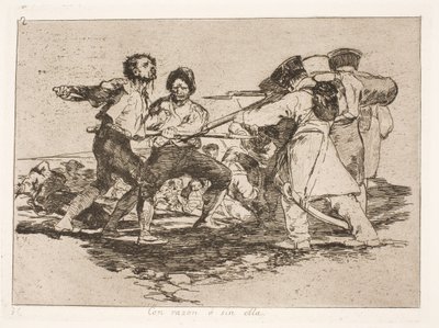 Gli orrori della guerra da Francisco de Goya