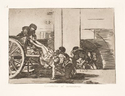 Portato al cimitero su un carro (64) da Francisco de Goya