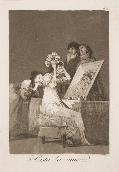 Fino alla sua morte da Francisco de Goya