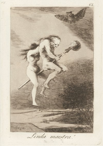 Bella maestra! da Francisco de Goya