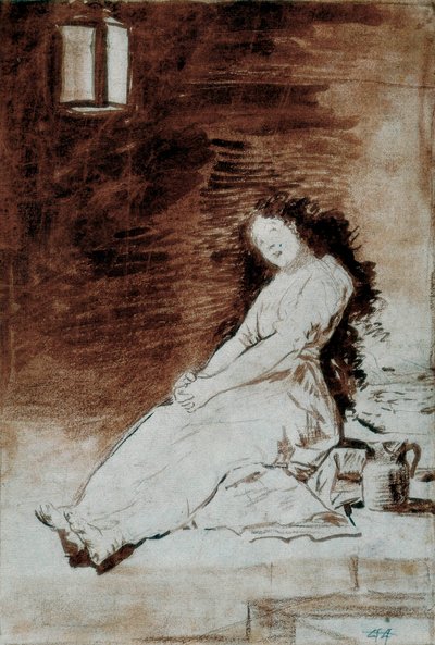 Los Caprichos: "Perché era suscettibile" da Francisco de Goya