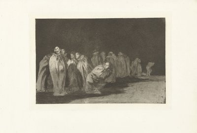 Uomini nei sacchi da Francisco de Goya