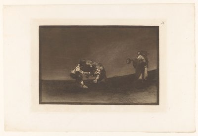 Martincho afferra un toro per il corno (La Tauromachia) da Francisco de Goya