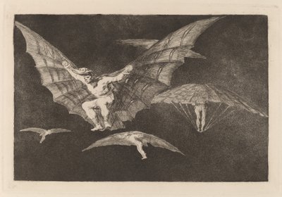 Un modo di volare da Francisco de Goya