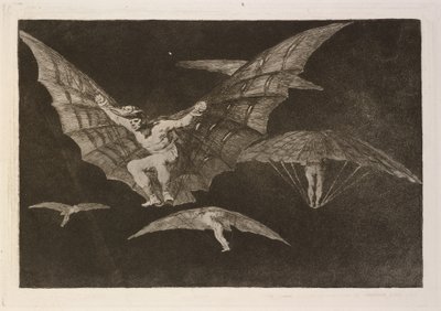 Modo di Volare da Francisco de Goya