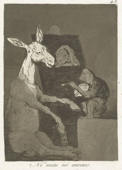 Non più e non meno da Francisco de Goya