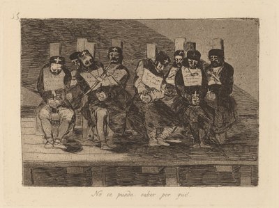 Non si può sapere perché da Francisco de Goya