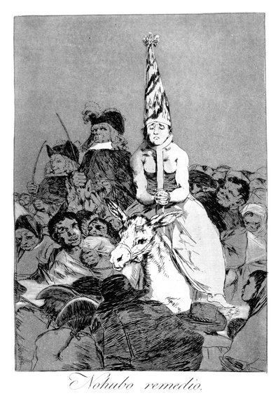 Non si poteva fare nulla al riguardo da Francisco de Goya