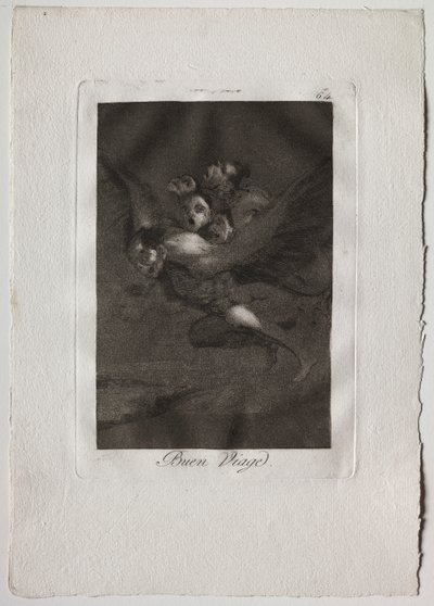 Ochenta Caprichos: Bon Voyage da Francisco de Goya