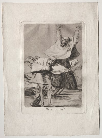 Ochenta Caprichos: È ora da Francisco de Goya