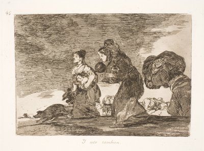 Anche questo (45) da Francisco de Goya