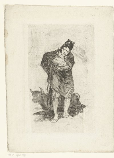 Vecchio torero da Francisco de Goya