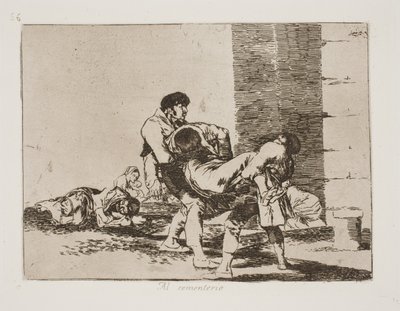 Verso il cimitero (56) da Francisco de Goya