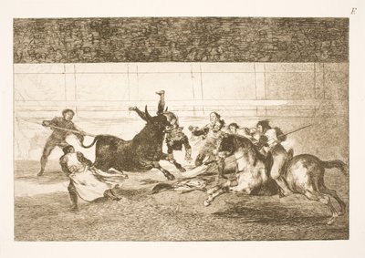 La morte di Pepe Illos (2ª composizione) da Francisco de Goya