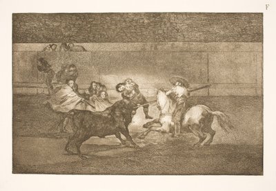 La morte di Pepe Illos (3ª composizione) da Francisco de Goya