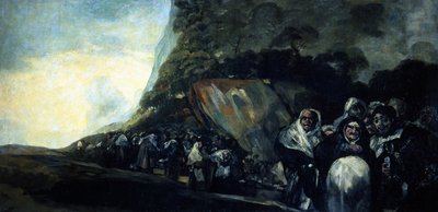 Pellegrinaggio alla Fontana di San Isidro da Francisco de Goya