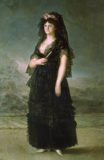 Ritratto di Maria Lusia con mantiglia da Francisco de Goya