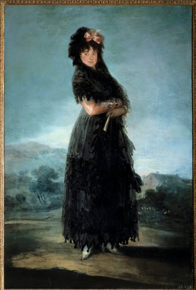 Ritratto in piedi di Mariana Waldstein, Marchesa di Santa Cruz da Francisco de Goya