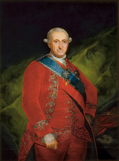 Ritratto di Carlo IV di Borbone, c.1789 da Francisco de Goya