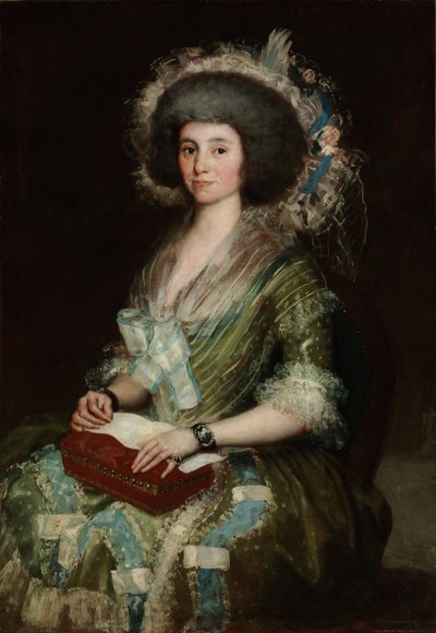 Ritratto di Doña Manuela Camas, moglie di Ceán Bermúdez da Francisco de Goya