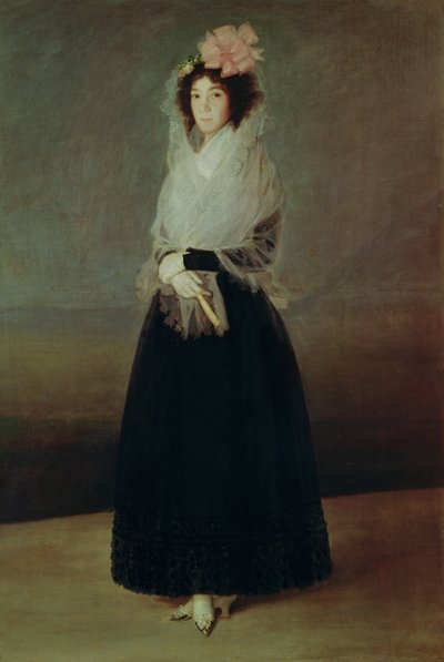 Ritratto della contessa di Carpio (1757-95) Marquesa de la Solana, c.1793 da Francisco de Goya