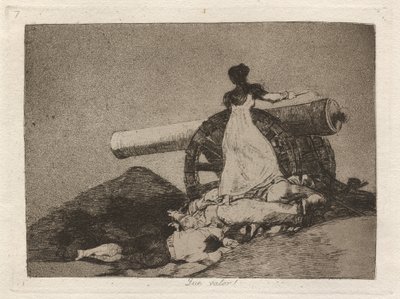 Che coraggio! (Que valor!) da Francisco de Goya