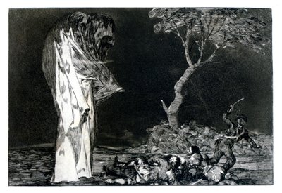 Enigma della paura da Francisco de Goya